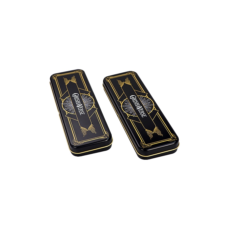 长方形文具铁盒 